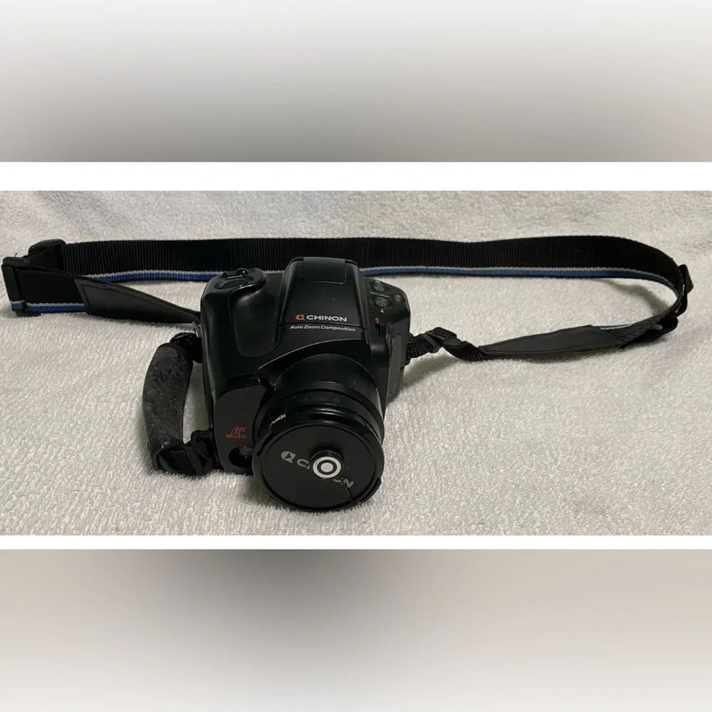 Chinon Genesis III 38-110mm Macro Auto Zoom Camera Japan – Tested Works Well